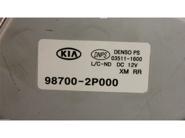 Моторчик заднего дворника 987002P000    KIA Sorento