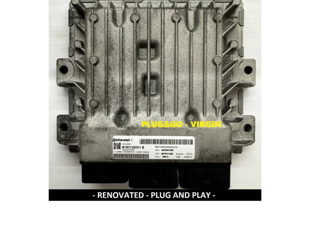 Блок управления двигателем Блок управления 9679061580, S180129001E   Citroen Jumper