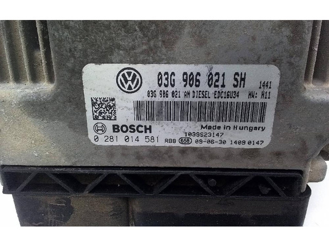 Řídící jednotka 03G906021SH   Volkswagen Caddy 2015