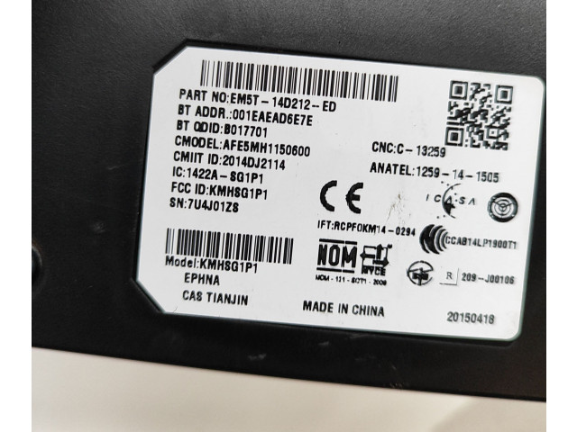 Модуль «Bluetooth» EM5T14D212ED, B017701   Ford Ranger   