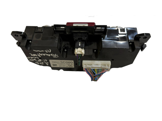 Блок управления климат-контролем 72311SC060, 99123CB0234   Subaru Forester SH