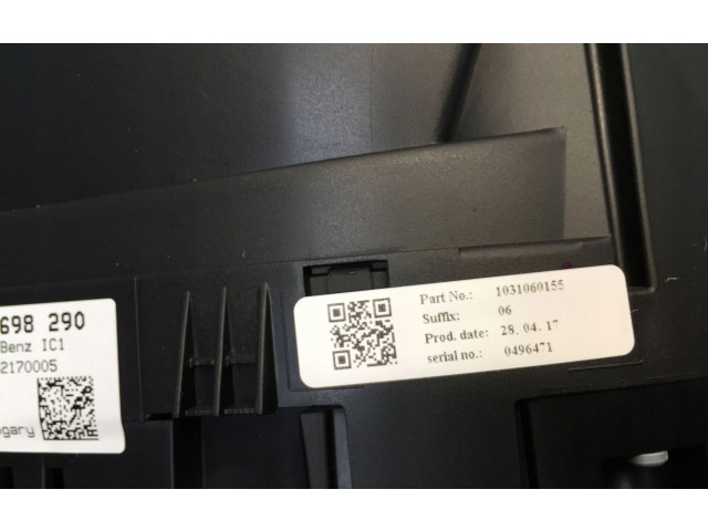 Přístrojová deska Mercedes-Benz GLA W156 2017 A1569004903