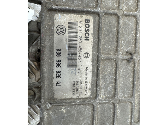 Řídící jednotka 030906026AJ, 0261203456 Volkswagen Polo III 6N 6N2 6NF 1995