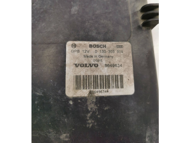 Вентилятор радиатора     8649634, 0130303909    Volvo V70 