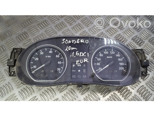 Přístrojová deska Dacia Sandero 2010 P248104354R, 21677499-2 248104354R