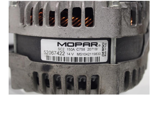 Генератор 52067420 Jeep Renegade