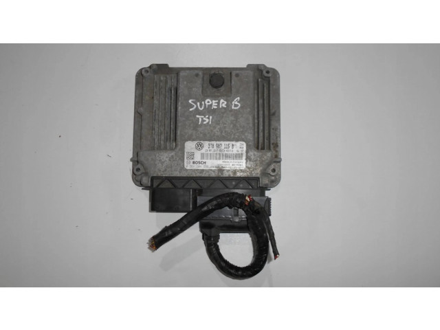 Блок управления двигателя 3T0907115B Skoda Superb B6 (3T)