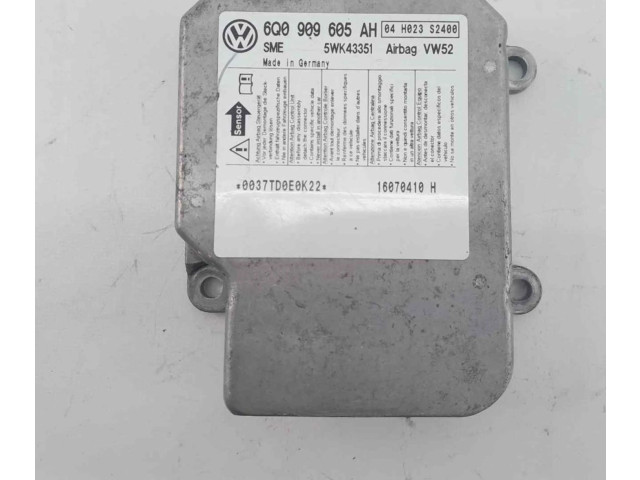 Блок подушек безопасности 6Q0909605AH, CENTRALITAAIRBAG Volkswagen Caddy