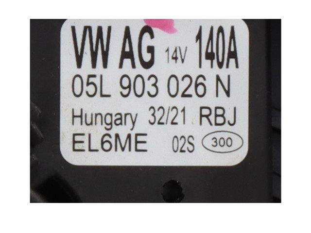 Генератор 05L903026N Volkswagen Golf VIII