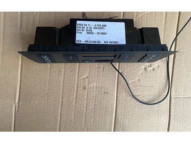 Блок управления климат-контролем 6915808, 01286756   BMW X5 E53