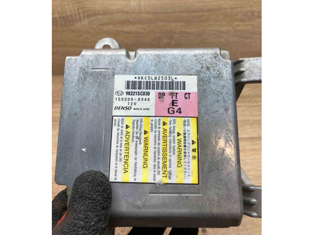 Блок управления надувных подушек 98221SC030, 1503000940   Subaru Forester SH