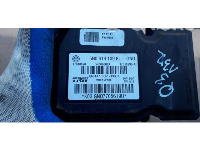 Блок АБС 5N0614109BL Audi Q3 8U 2011 - 2016 года