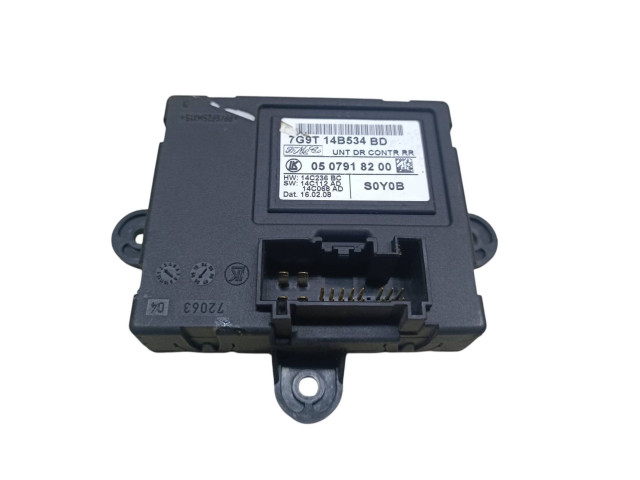 Блок управления дверью 7G9T14B534BD, 0507918200 Jaguar XF X250