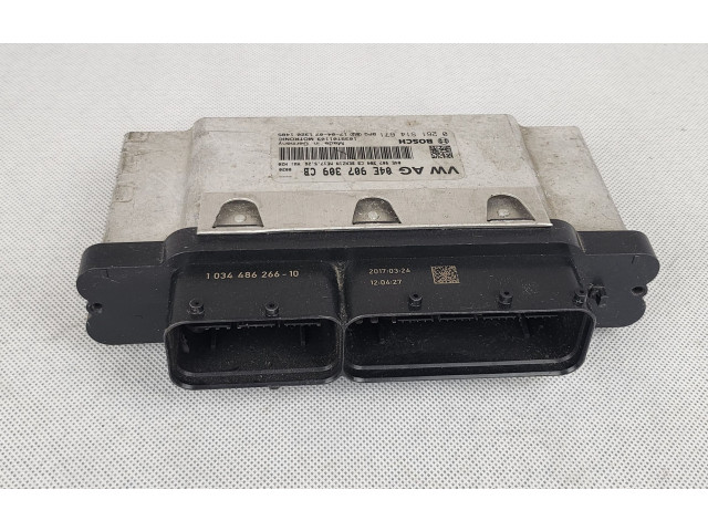 Řídící jednotka 04E907309CB, 0261S14671 Skoda Fabia Mk3 (NJ) 2009