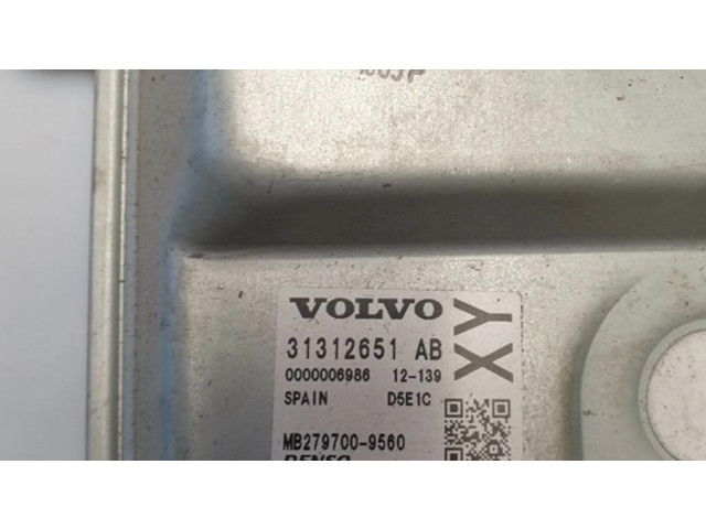 Блок управления двигателя 0000006986, 31312651ab   Volvo S60