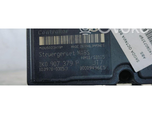 Блок АБС 1K0907379P Skoda Octavia Mk2 (1Z) 2004 - 2013 года