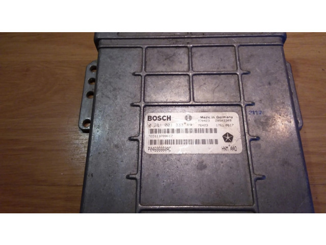 Řídící jednotka 0281001333 Chrysler Voyager 1997