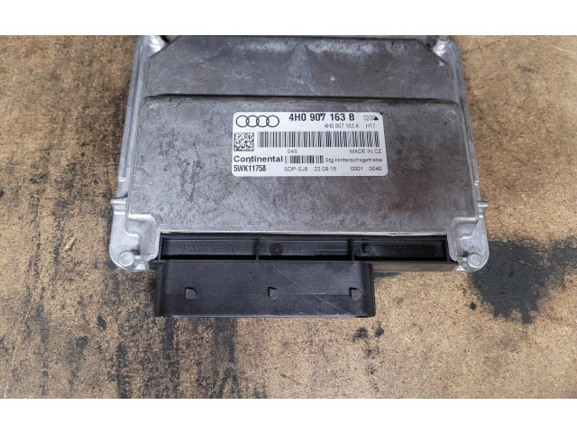 Блок управления коробкой передач 4H0907163B, 4H0907163B Audi A6 S6 C7 4G