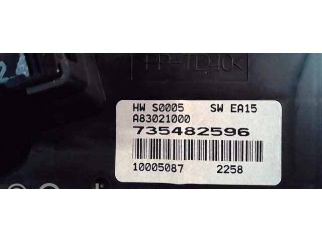 Блок управления климат-контролем 735482596 Fiat Grande Punto