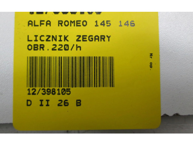 Přístrojová deska Alfa Romeo 145 - 146 1996