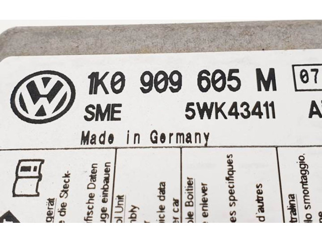 Блок подушек безопасности 5WK43411   Skoda Octavia Mk2 (1Z)