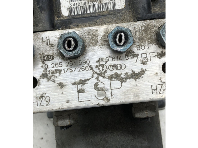 Блок АБС 4F0614517BF, 0265251590 Audi A6 S6 C6 4F 2004 - 2011 года