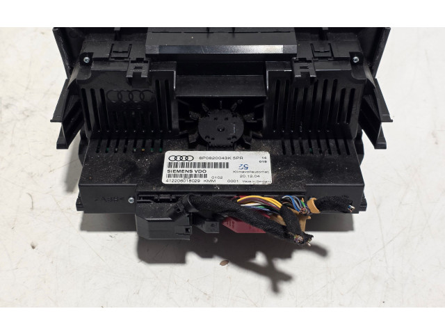 Блок управления климат-контролем 8P0820043K   Audi A3 S3 A3 Sportback 8P