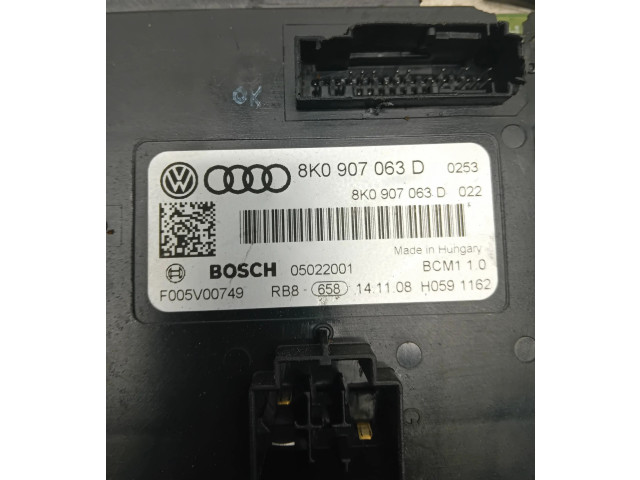 Блок комфорта 8K0907063D, 05022001 Audi Q5 SQ5