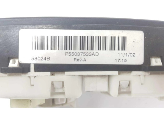 Блок управления климат-контролем 55037533AD   Jeep Cherokee III KJ