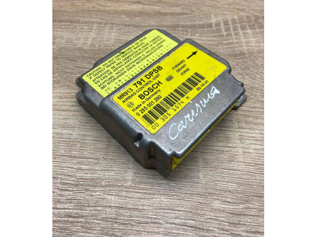 Блок подушек безопасности MR913791DPSB, 0285001290 Mitsubishi Carisma