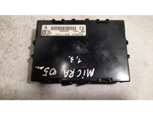 Блок комфорта BCML2N, 284B2AX620 Nissan Micra