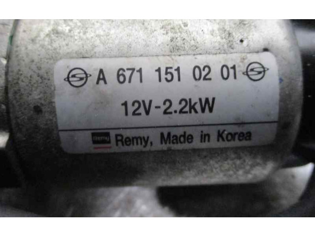 Вентилятор радиатора A6711510201 SsangYong Korando