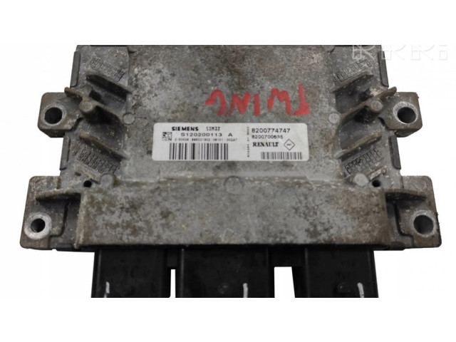 Блок управления двигателя S120200113A   Renault Twingo II