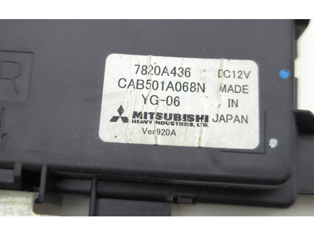 Блок управления 7820A436, YG06 Mitsubishi Outlander