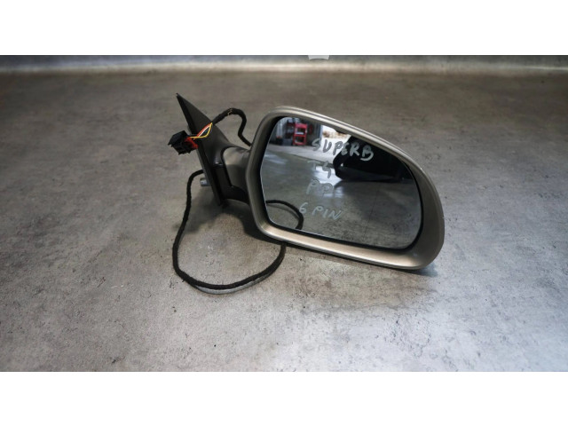 Зеркало электрическое Skoda Superb B6 (3T) 2008 - 2015 года