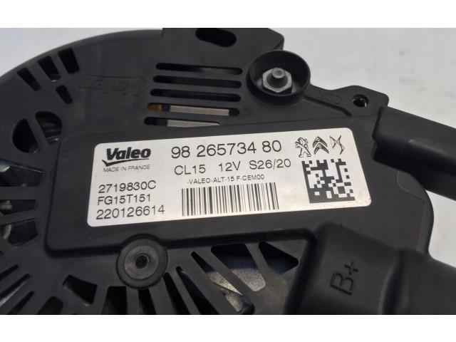 Генератор 9826573480 Opel Grandland X