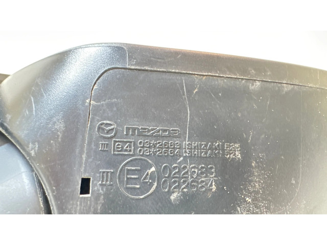 Zpětné zrcátko pravé Mazda 6 2009 E4022683, E4032683