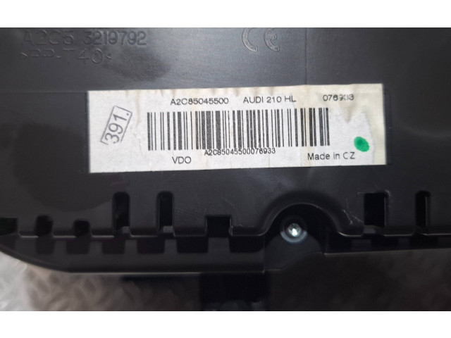 Панель приборов 8X0920930M   Audi A1       