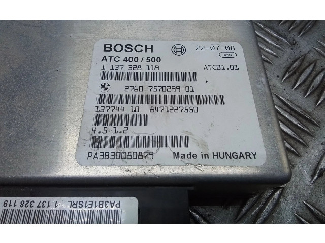 Блок управления коробкой передач 1137328119, 7570299   BMW X3 E83