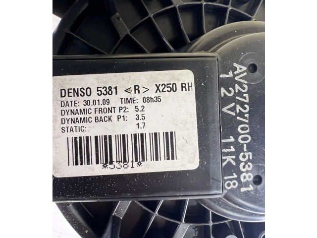 Вентилятор печки AV2727005381 Jaguar XF X250