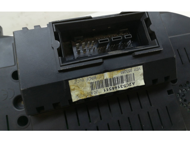 Панель приборов 1Z0920802D, V1810036 Skoda Octavia Mk2 (1Z)