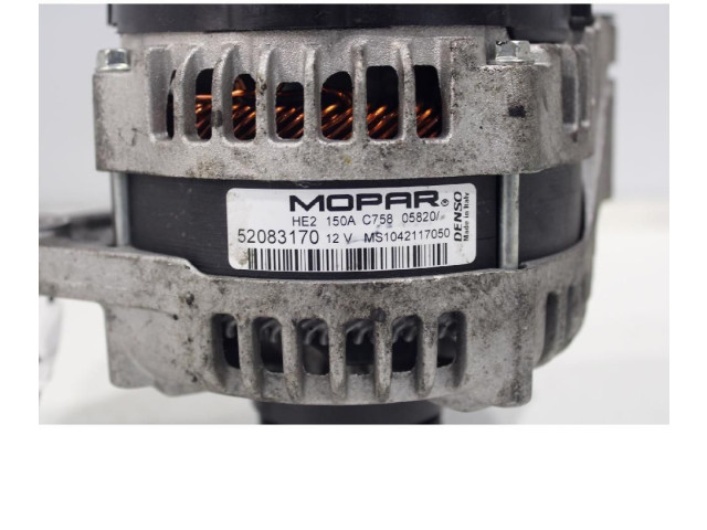 Генератор 52083170 Jeep Renegade