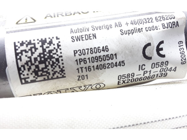 Надувная подушка для крыши P30780647, P30780646 Volvo S60