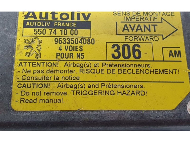 Блок подушек безопасности 9633504080   Peugeot 306