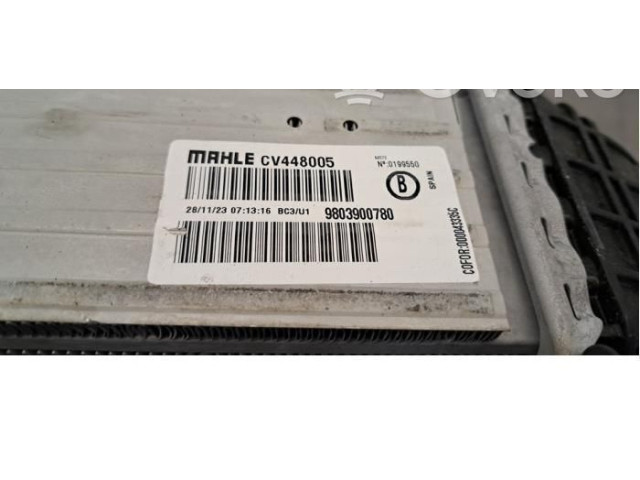 Интеркулер 9803900780 Citroen C3 Aircross