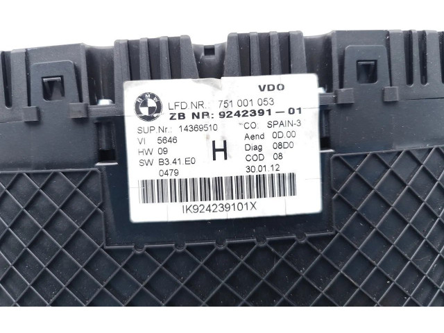 Панель приборов 9242391, 14369510 BMW Z4 E89