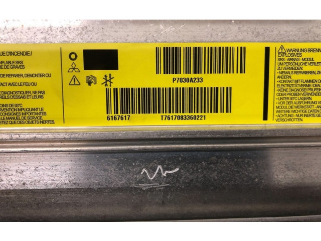 Подушка безопасности пассажира P7030A233, 6167617 Mitsubishi Colt