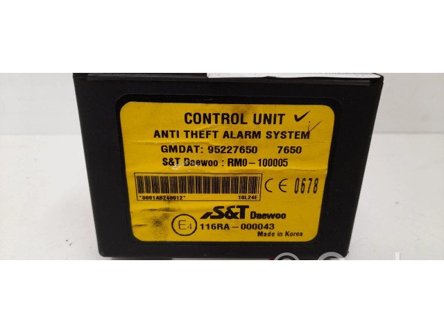 Блок управления 95227650   Chevrolet Aveo