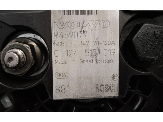 Генератор 0124515019   Volvo C70      