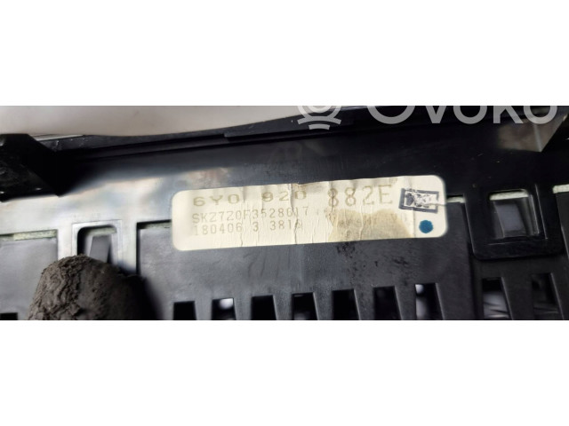 Панель приборов 6Y0920882E Skoda Fabia Mk1 (6Y)